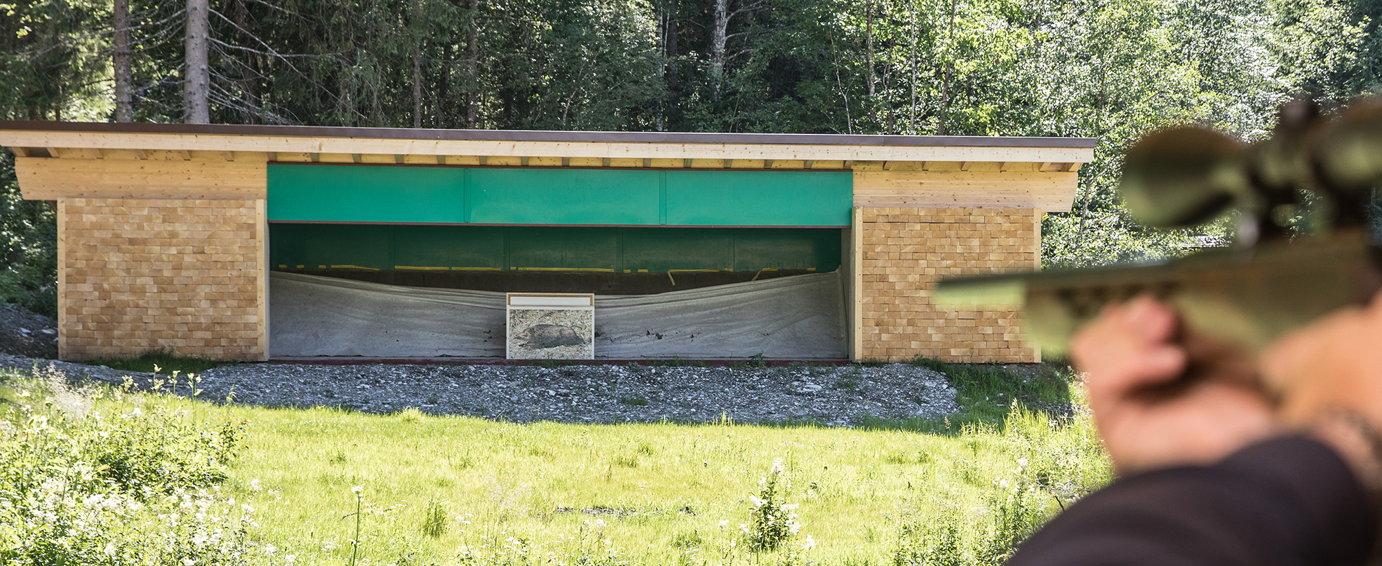 Jagdschützen Gstaad Laufender Keiler